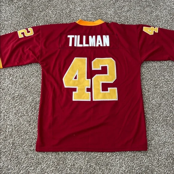 Pat Tillman Arizona State Sun Devils Rose Bowl Gridiron Greats Jersey,Sewn Sz 50 - Picture 7 of 8